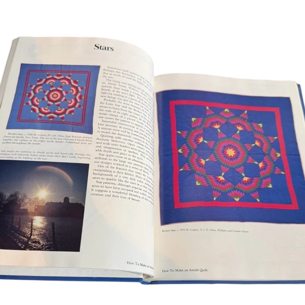 How to Make an Amish Quilt by Rachel/ Kenneth Pellman & Amish Wall Hanging